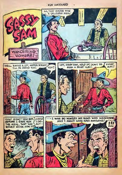 Read online Ken Maynard Western comic -  Issue #7 - 24