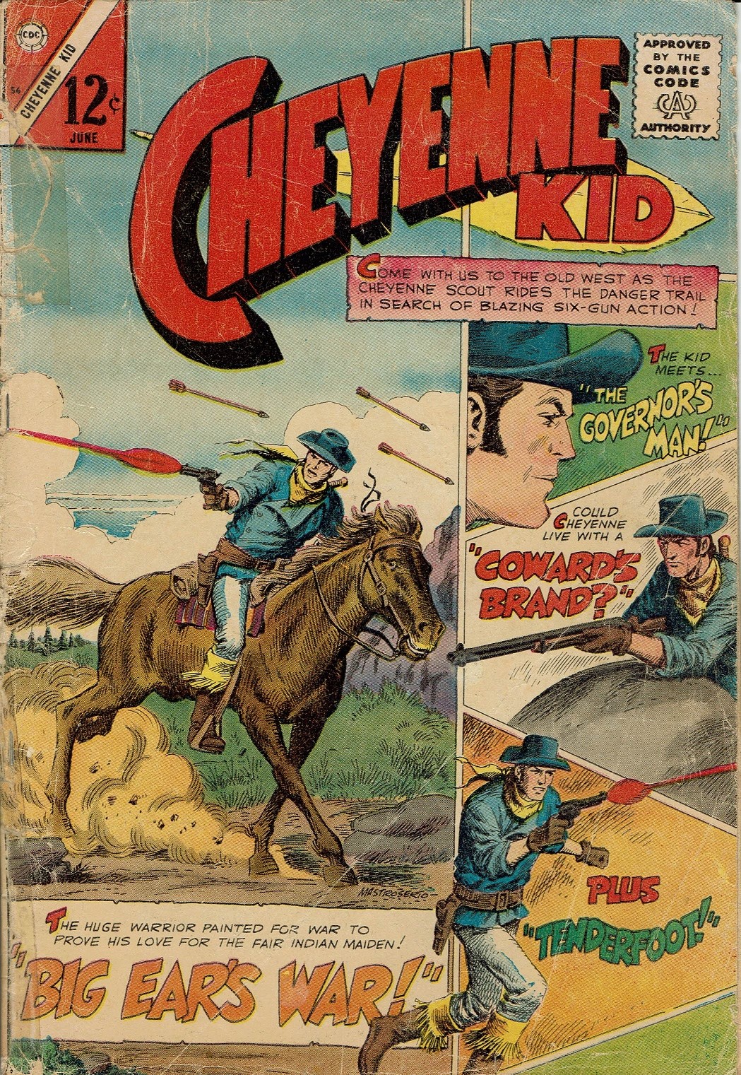 Read online Cheyenne Kid comic -  Issue #56 - 1