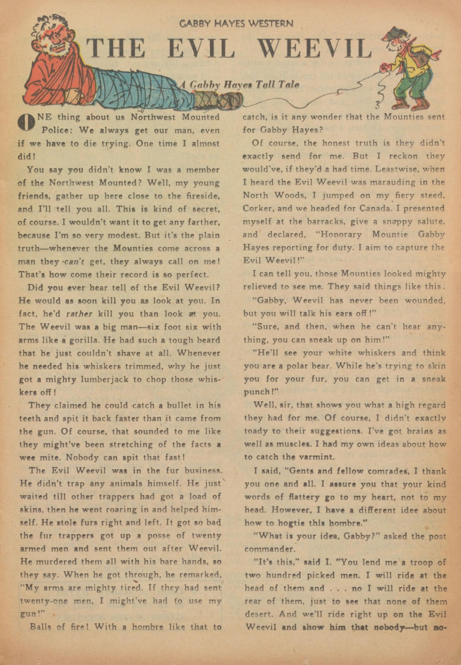 Read online Gabby Hayes Western comic -  Issue #38 - 13