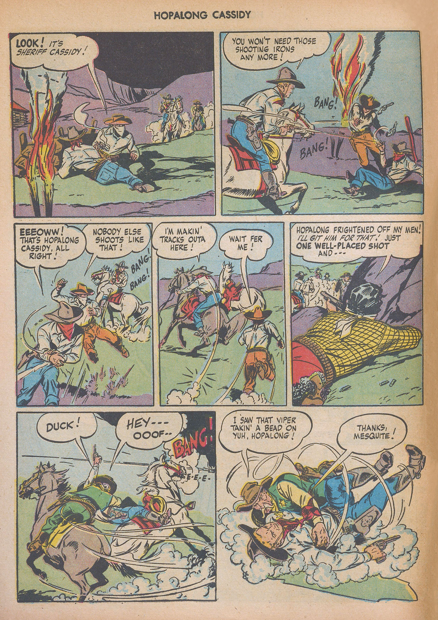 Read online Hopalong Cassidy comic -  Issue #7 - 6