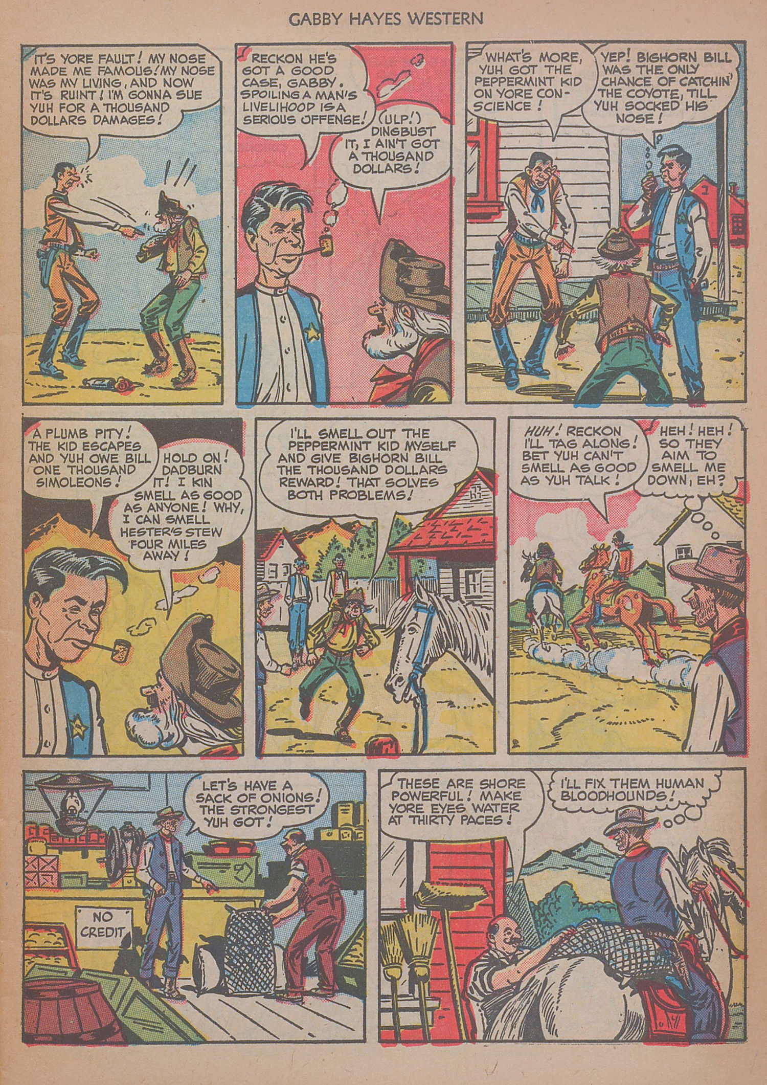 Read online Gabby Hayes Western comic -  Issue #15 - 7