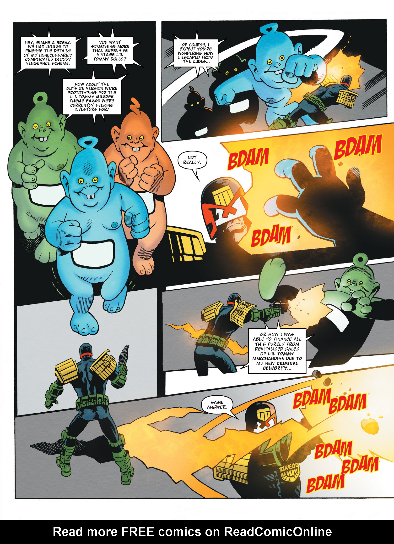 Read online Judge Dredd Megazine (Vol. 5) comic -  Issue #463 - 10