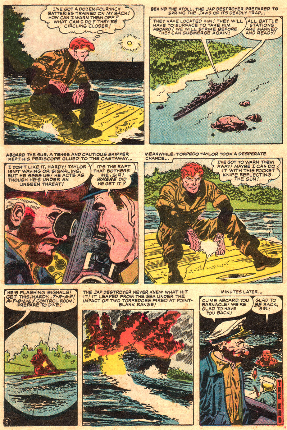 Read online Navy Combat comic -  Issue #9 - 32