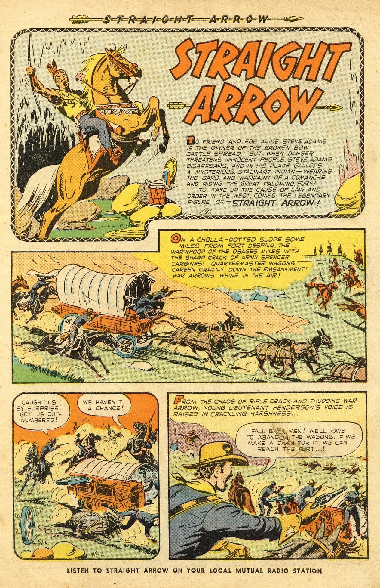 Read online Straight Arrow comic -  Issue #1 - 3