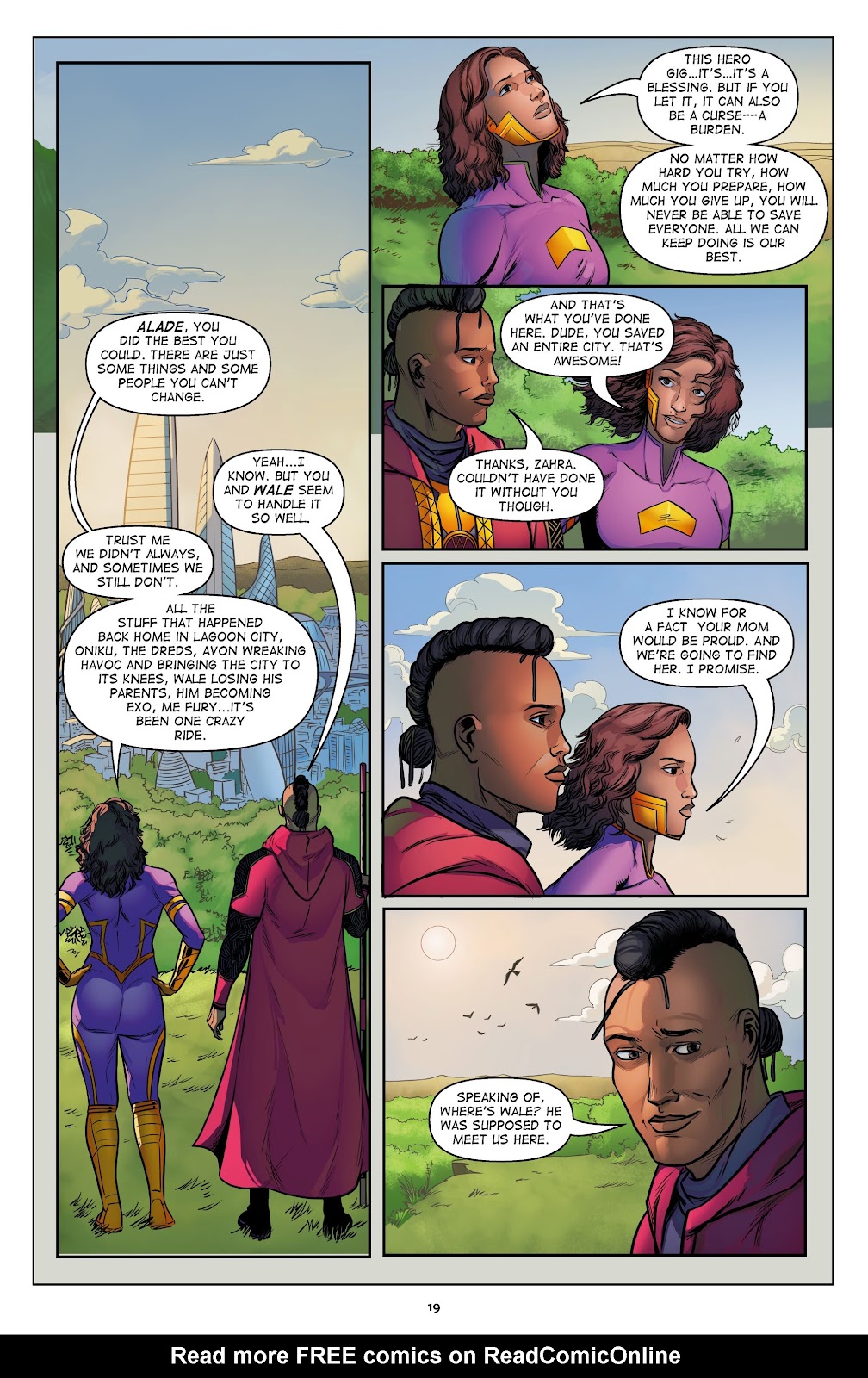 The Oloris: Heroes Will Unite issue TPB (Part 1) - Page 20