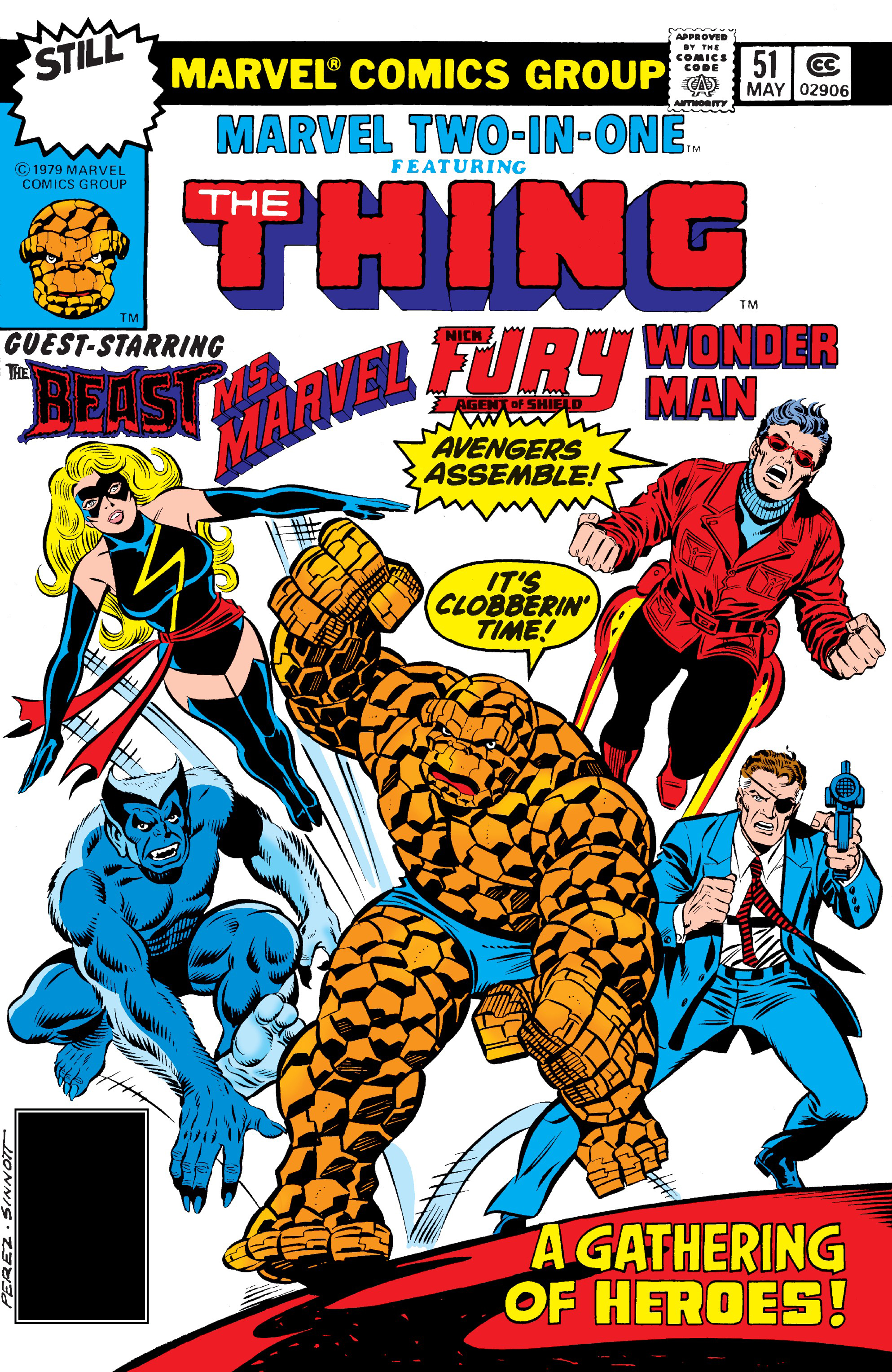 Read online Marvel Two-In-One comic -  Issue #51 - 1