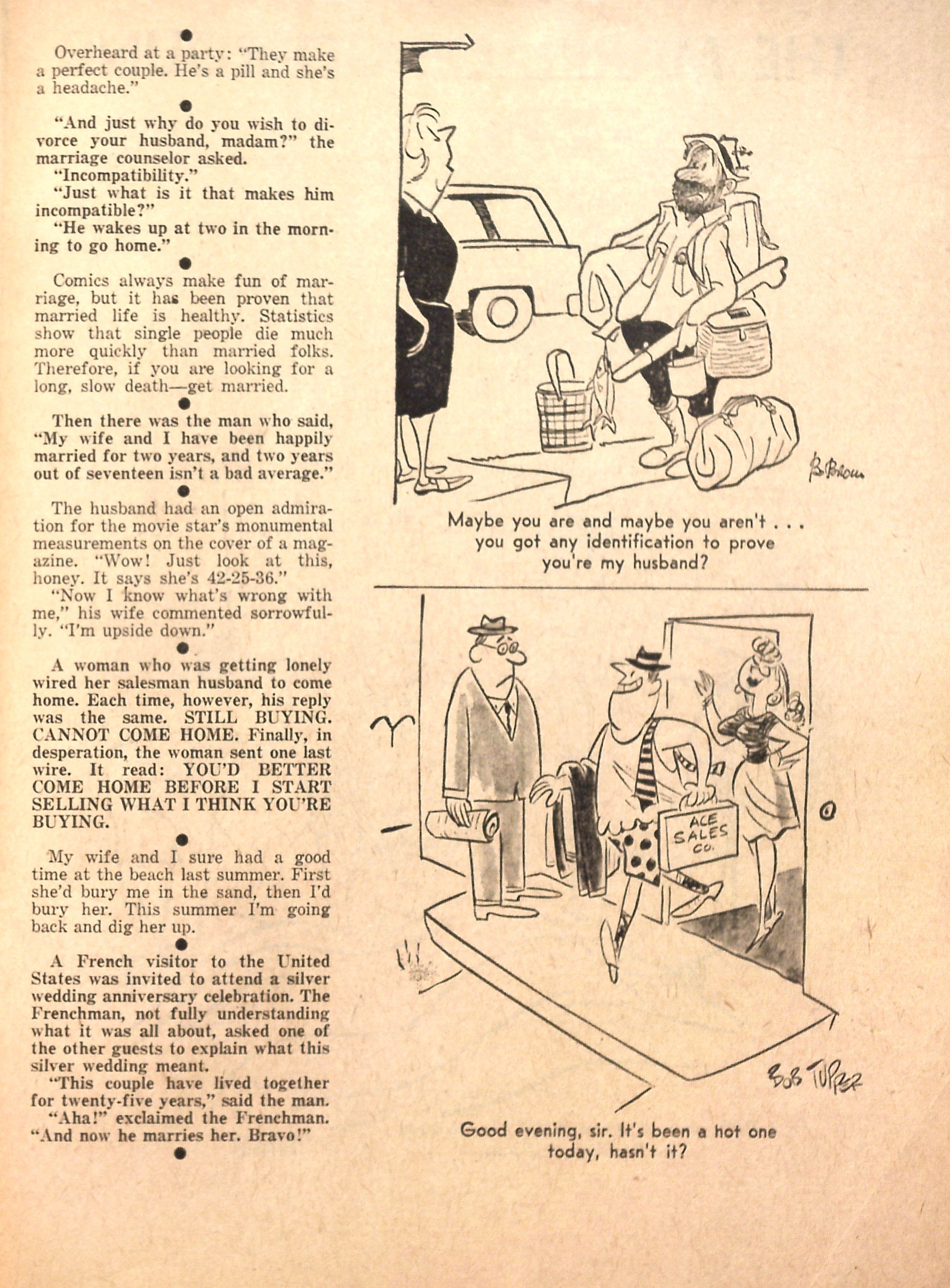 Read online Cartoons and Gags comic -  Issue #33 - 45