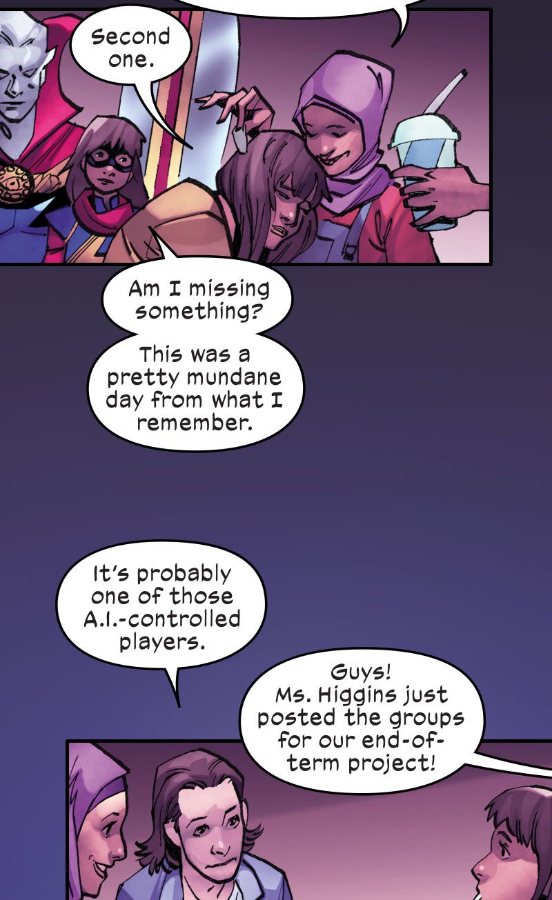 Read online Ms. Marvel: The New Mutant Infinity Comics comic -  Issue #3 - 38