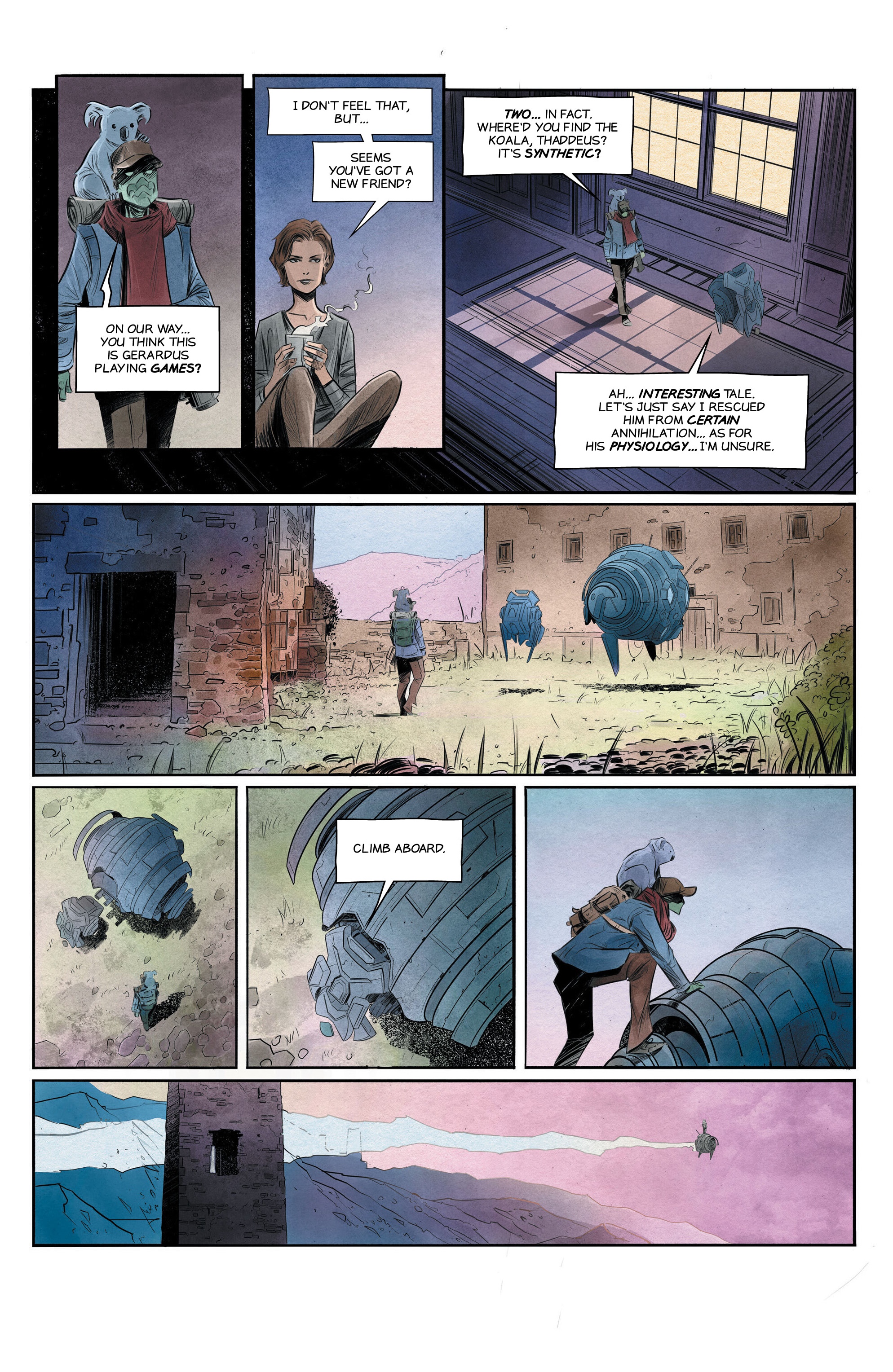 Read online Hexagon Bridge comic -  Issue #4 - 7