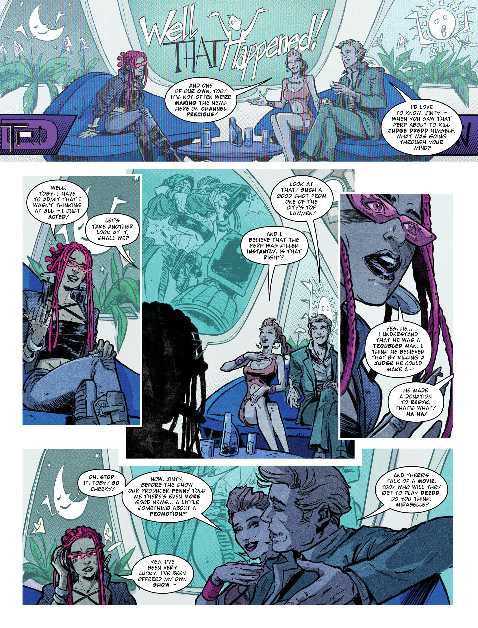 Read online 2000 AD comic -  Issue #2363 - 4