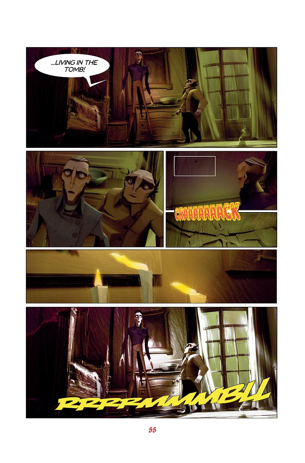 Read online The Fall of the House of Usher: A Graphic Novel comic -  Issue # TPB - 51