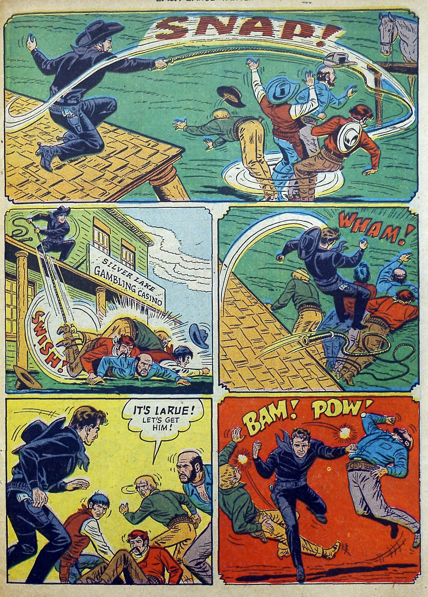 Read online Lash Larue Western (1949) comic -  Issue #11 - 47