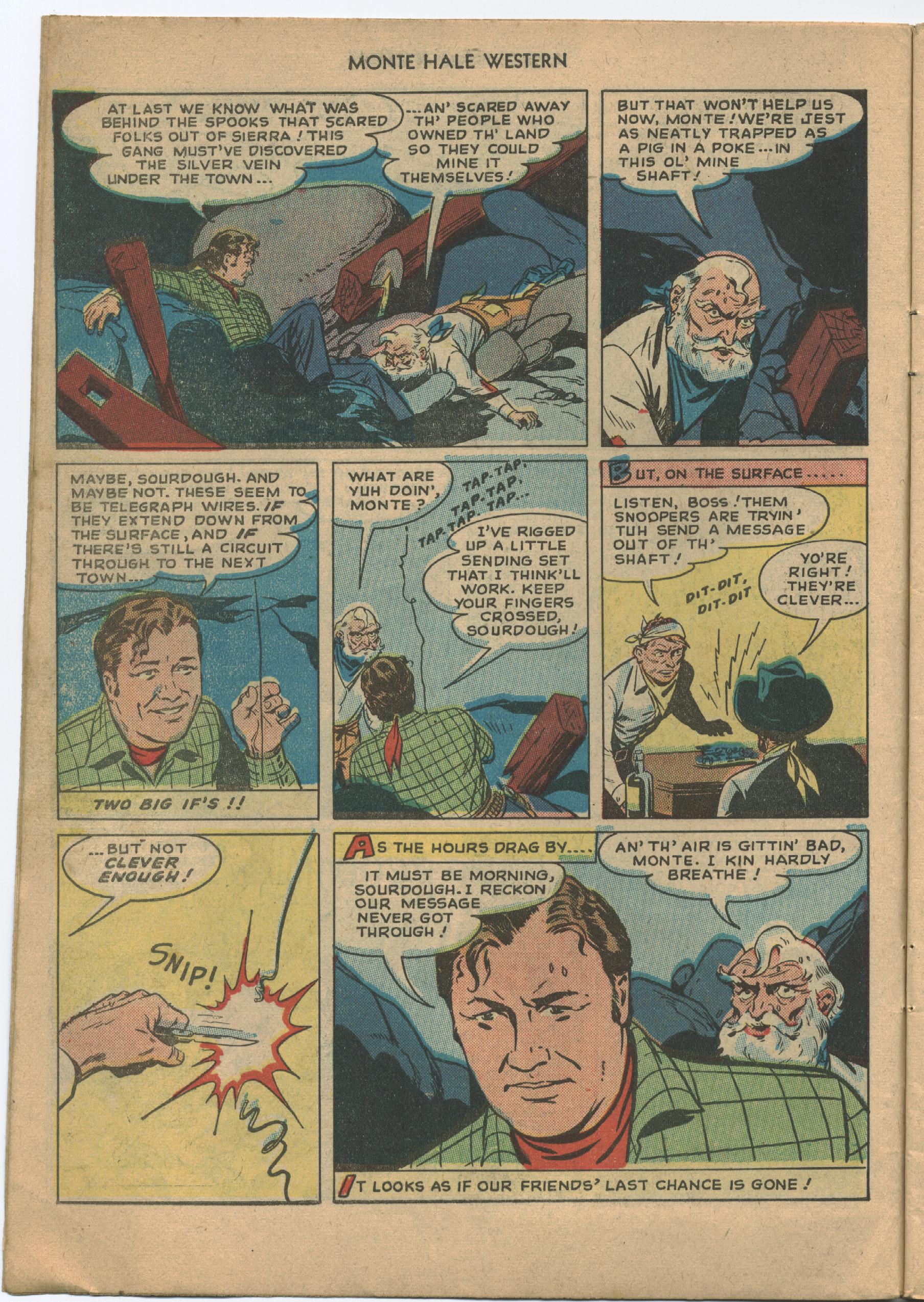 Read online Monte Hale Western comic -  Issue #29 - 10