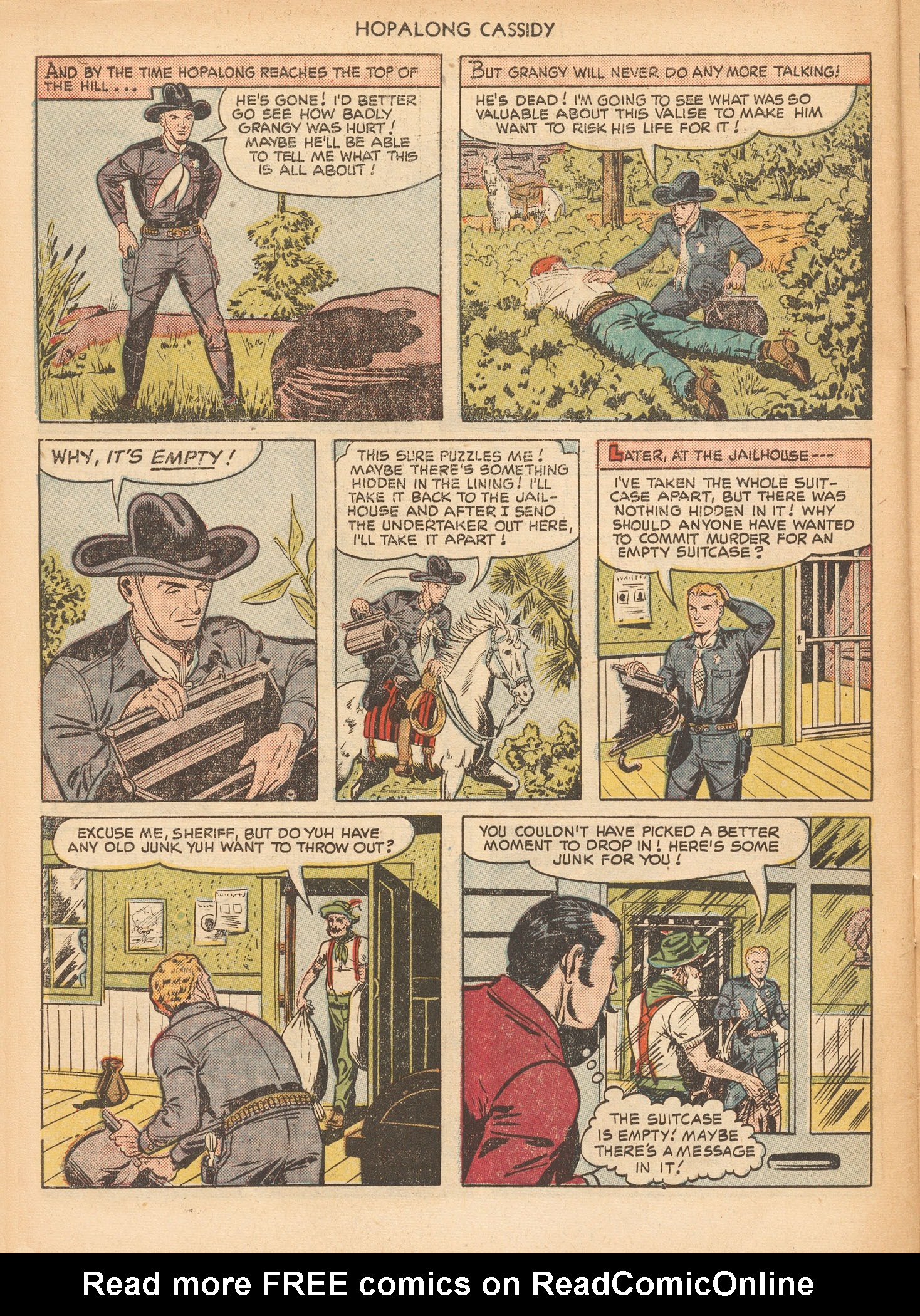 Read online Hopalong Cassidy comic -  Issue #57 - 30