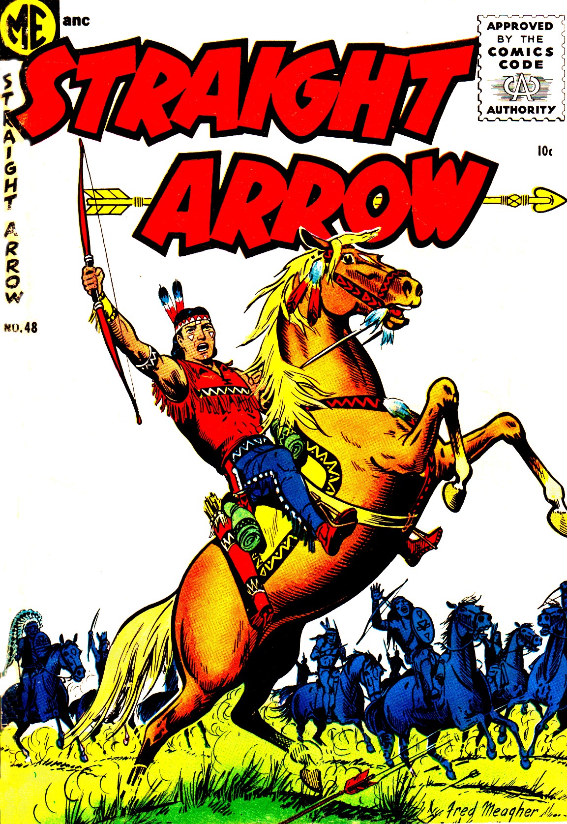 Read online Straight Arrow comic -  Issue #48 - 1