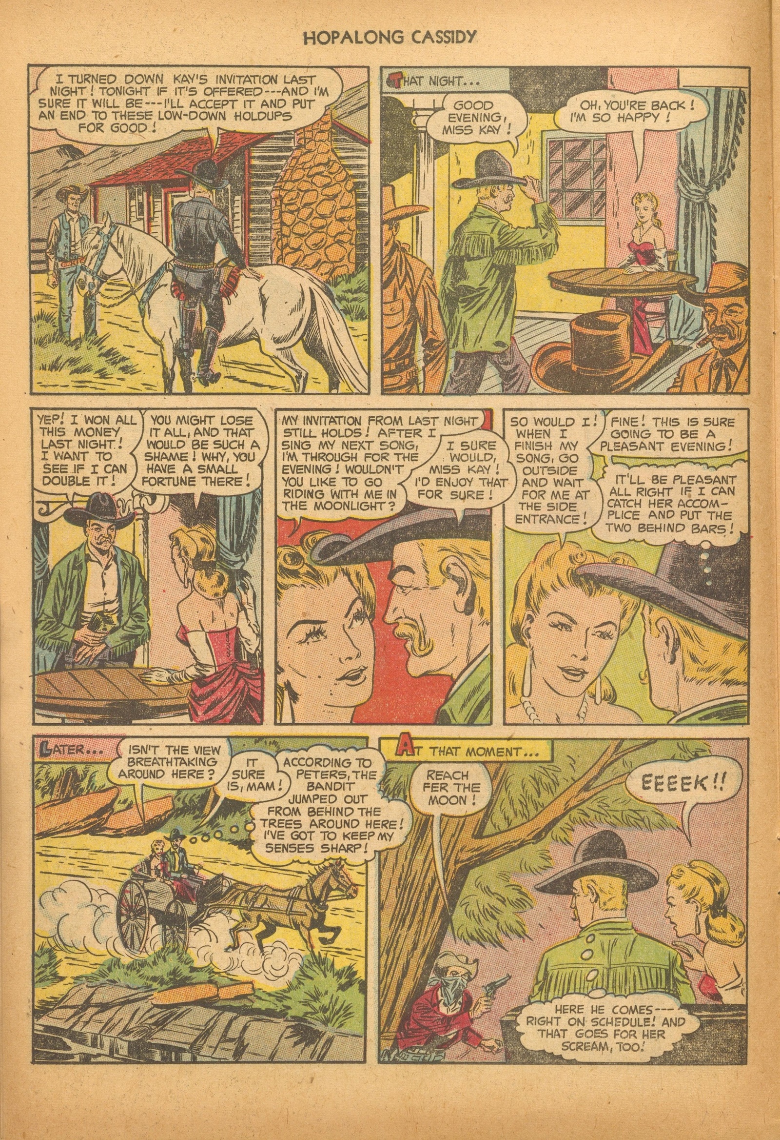 Read online Hopalong Cassidy comic -  Issue #81 - 14