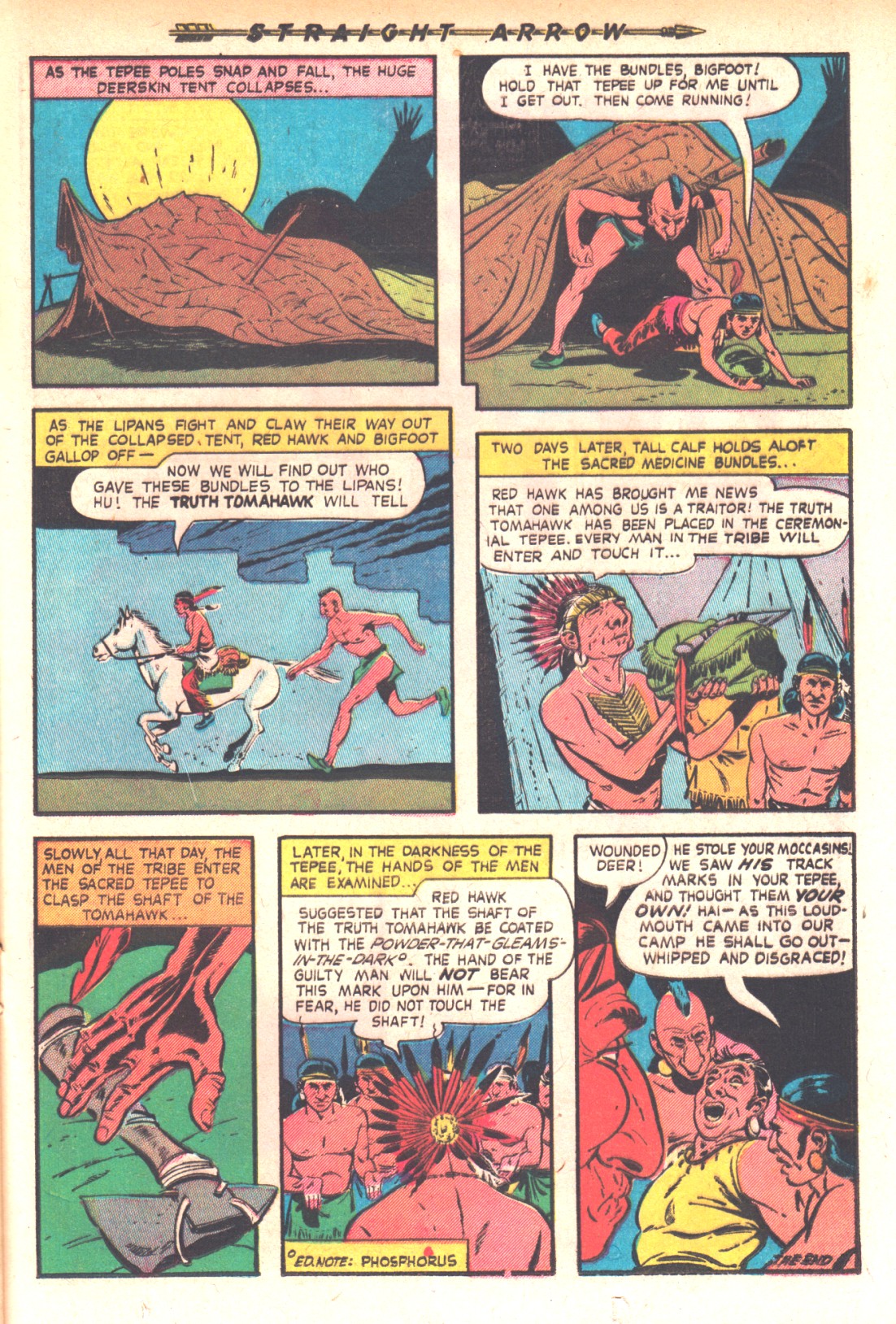 Read online Straight Arrow comic -  Issue #20 - 25