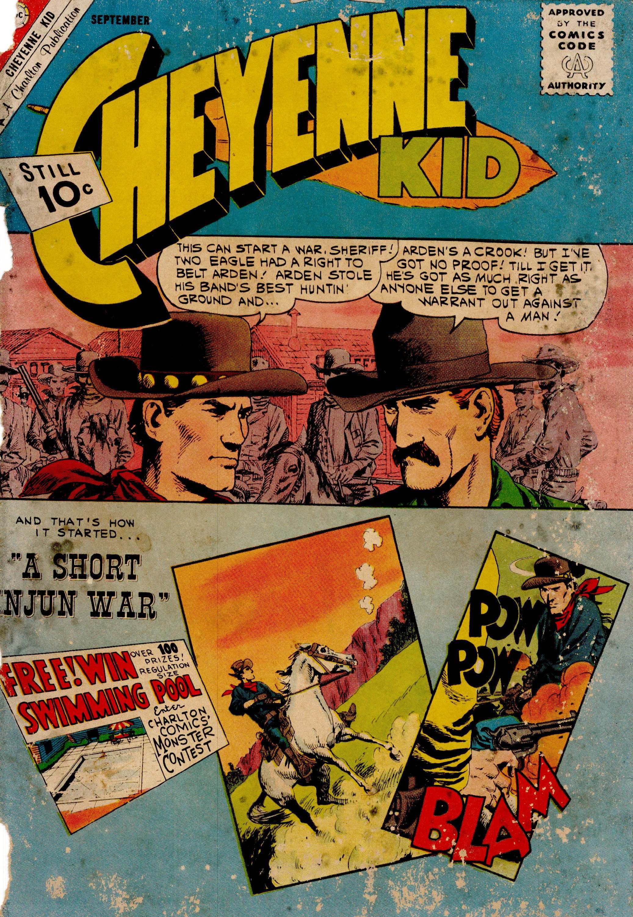 Read online Cheyenne Kid comic -  Issue #30 - 1