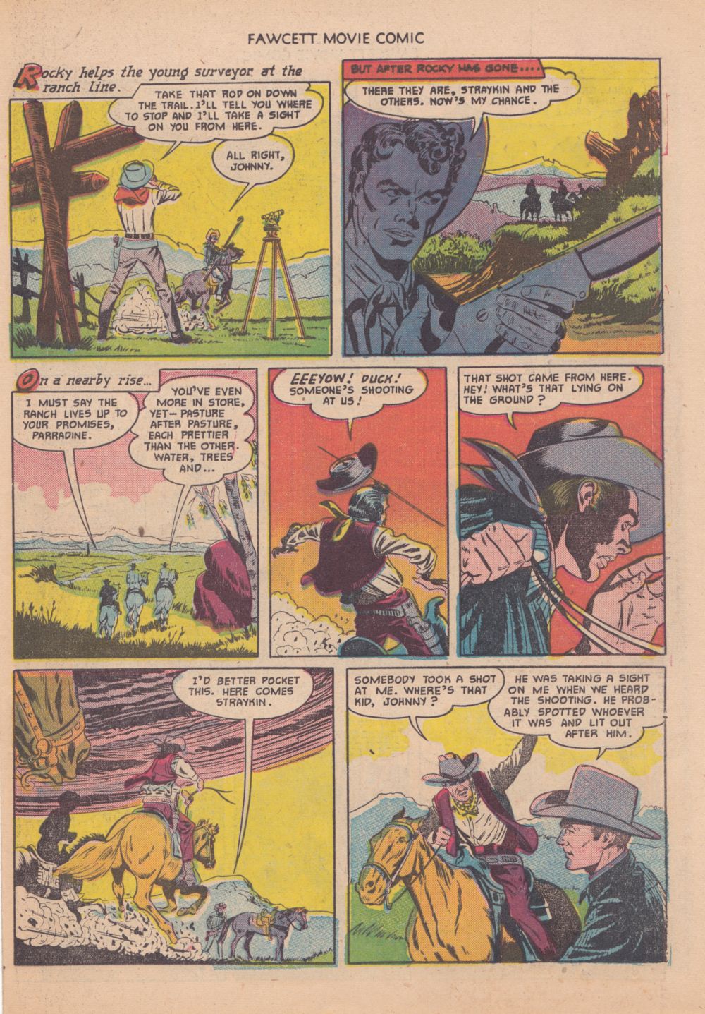 Read online Fawcett Movie Comic comic -  Issue #12 - 19