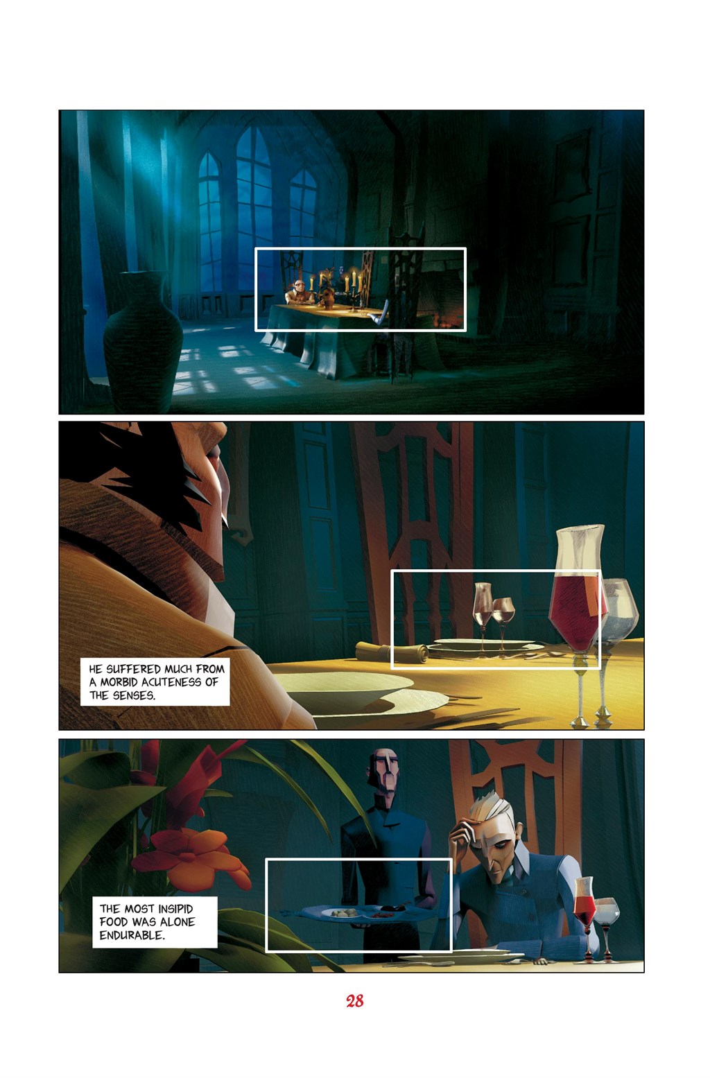 Read online The Fall of the House of Usher: A Graphic Novel comic -  Issue # TPB - 24