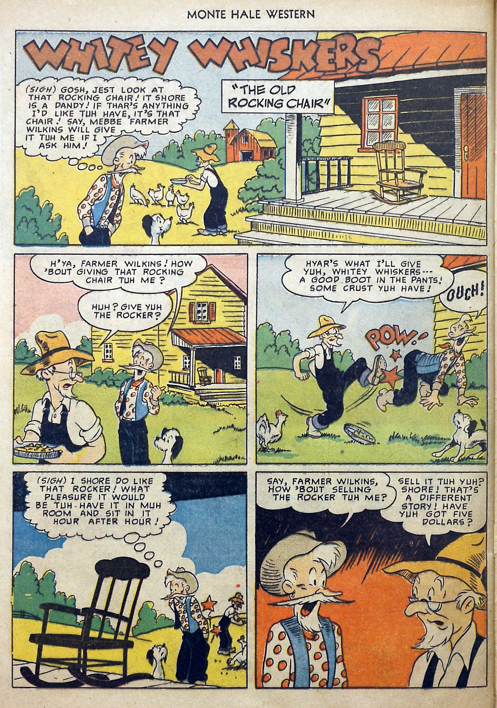 Read online Monte Hale Western comic -  Issue #46 - 36