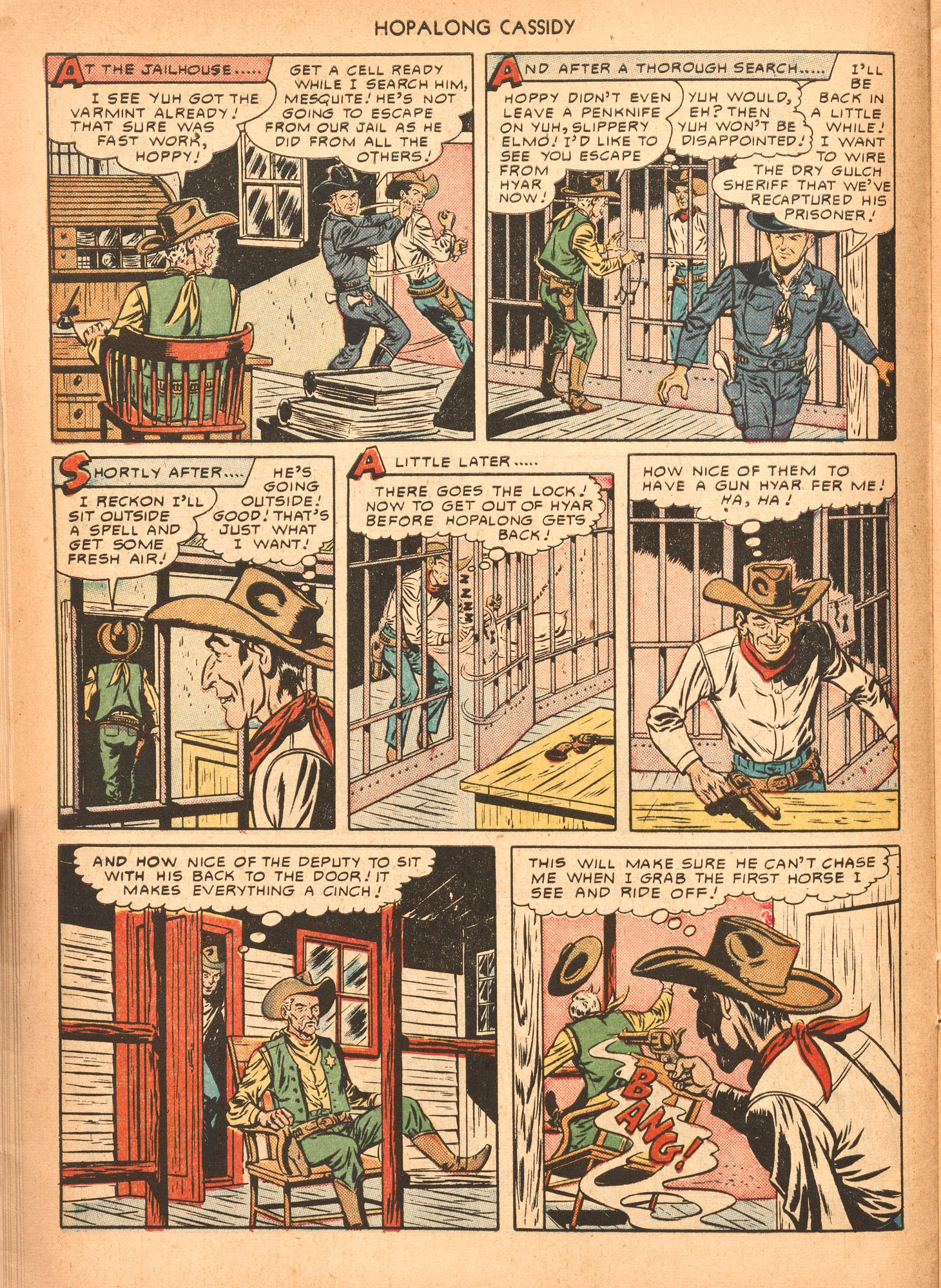 Read online Hopalong Cassidy comic -  Issue #47 - 20