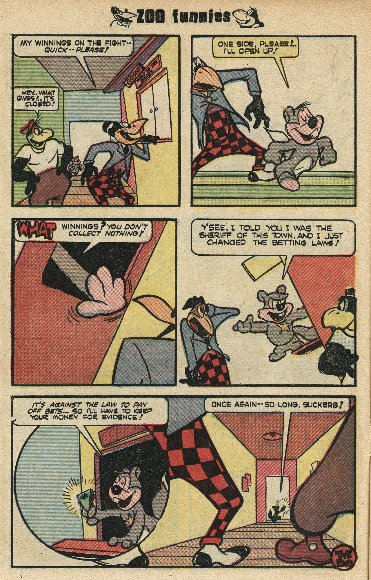 Read online Zoo Funnies comic -  Issue #1 - 14