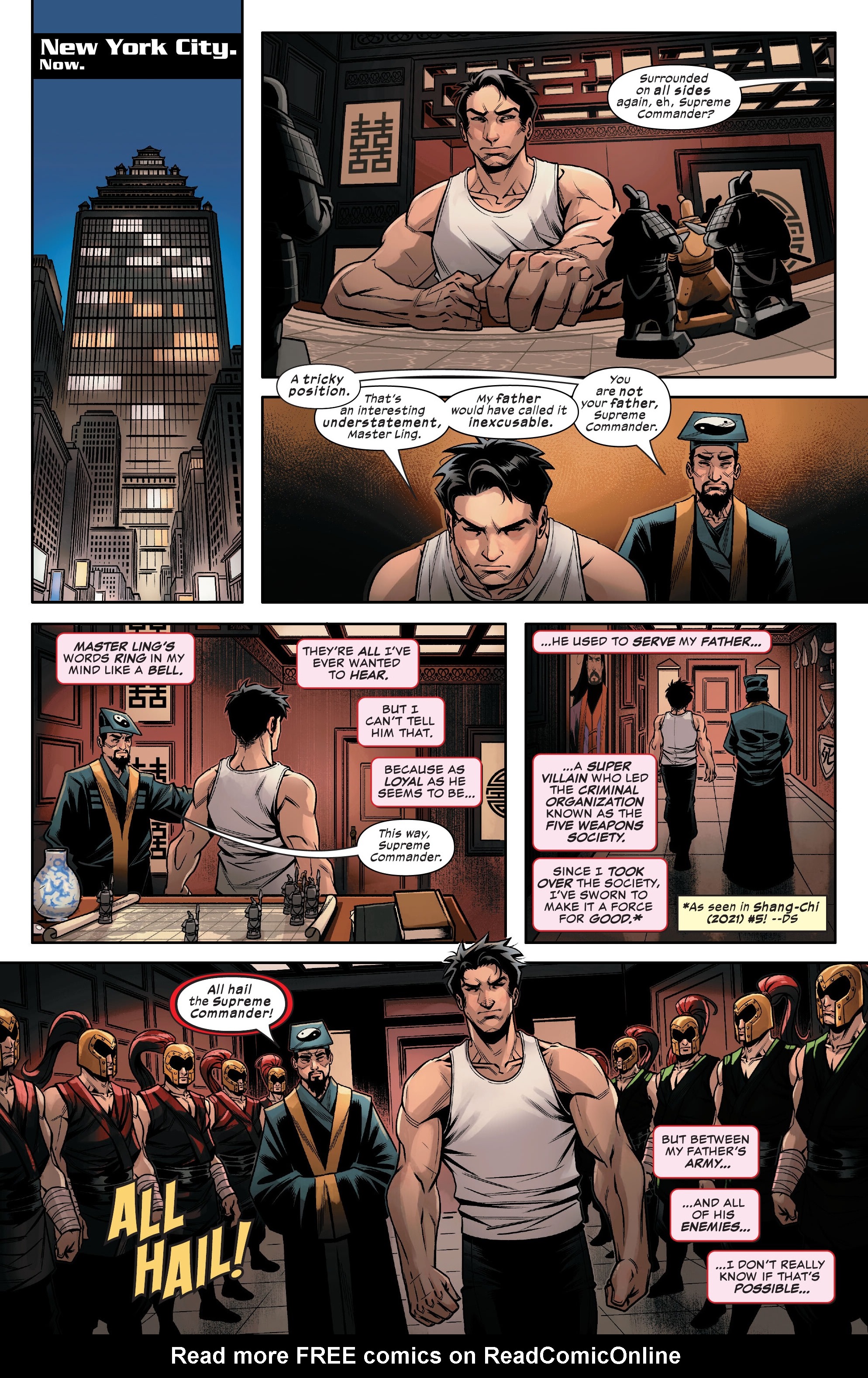 Read online Deadly Hands of Kung Fu: Gang War comic -  Issue #1 - 8
