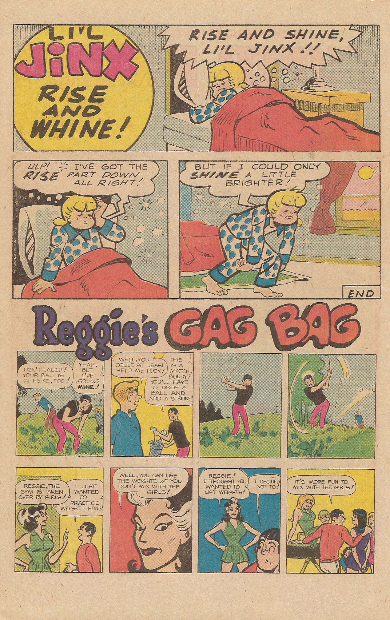 Read online Reggie's Wise Guy Jokes comic -  Issue #42 - 10