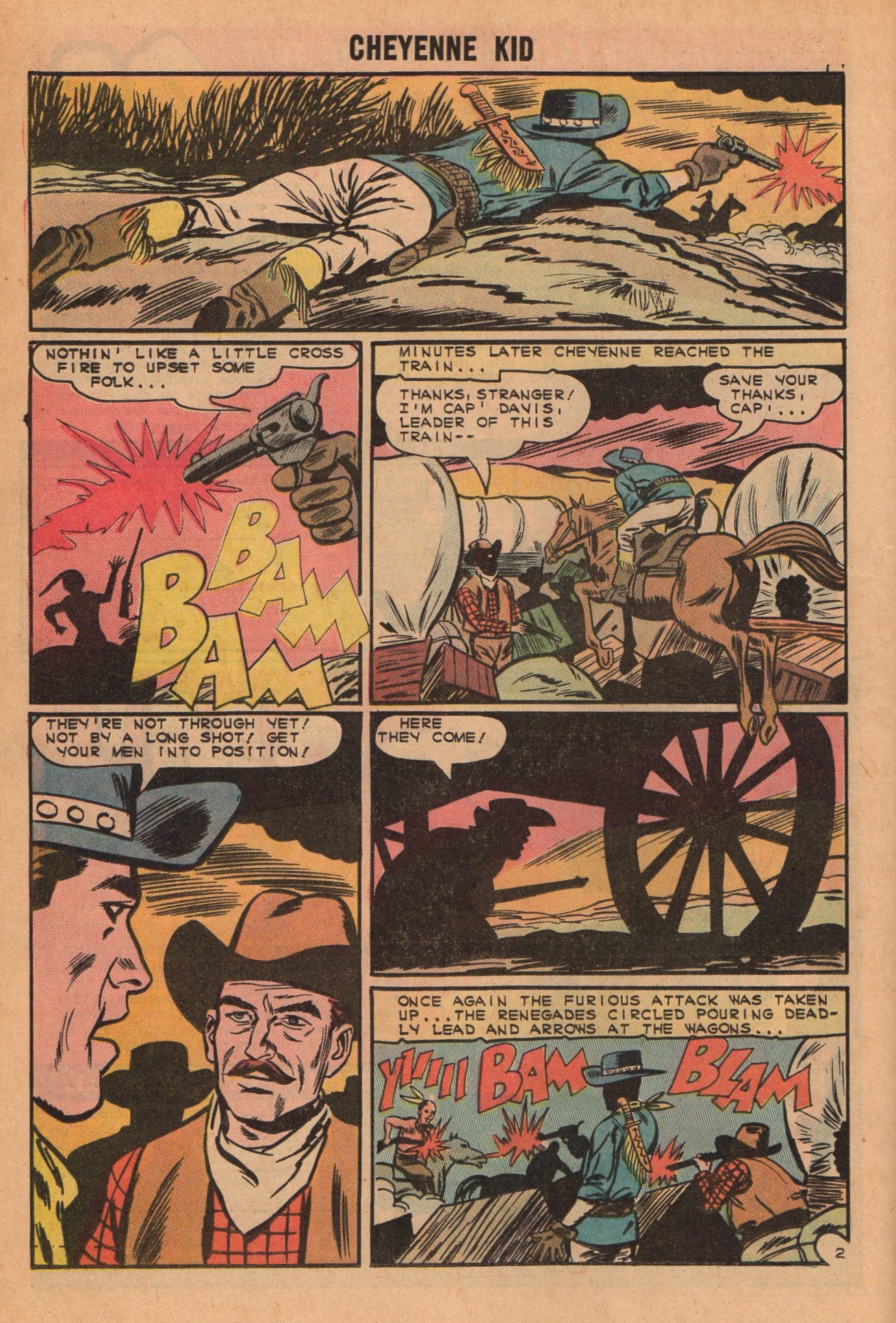 Read online Cheyenne Kid comic -  Issue #50 - 16