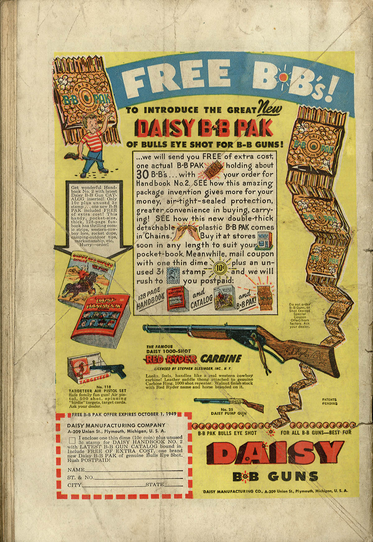 Read online Exciting Comics comic -  Issue #68 - 36