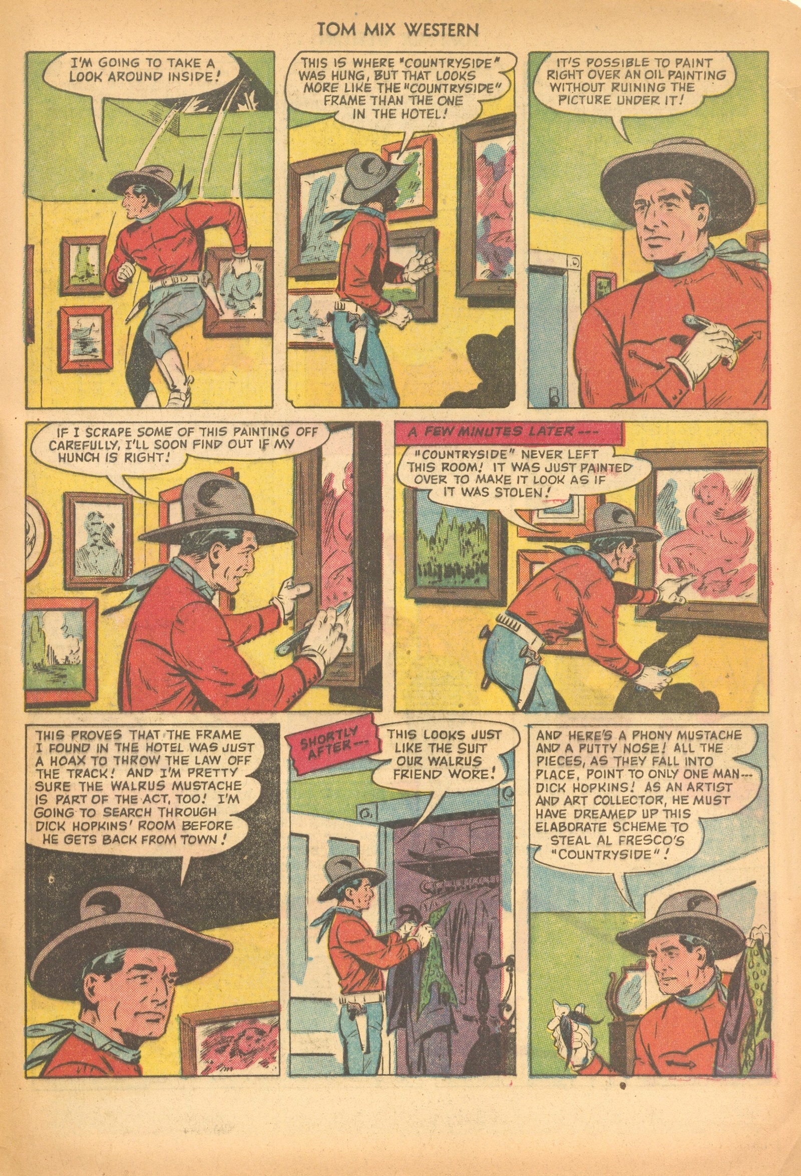 Read online Tom Mix Western (1948) comic -  Issue #53 - 33