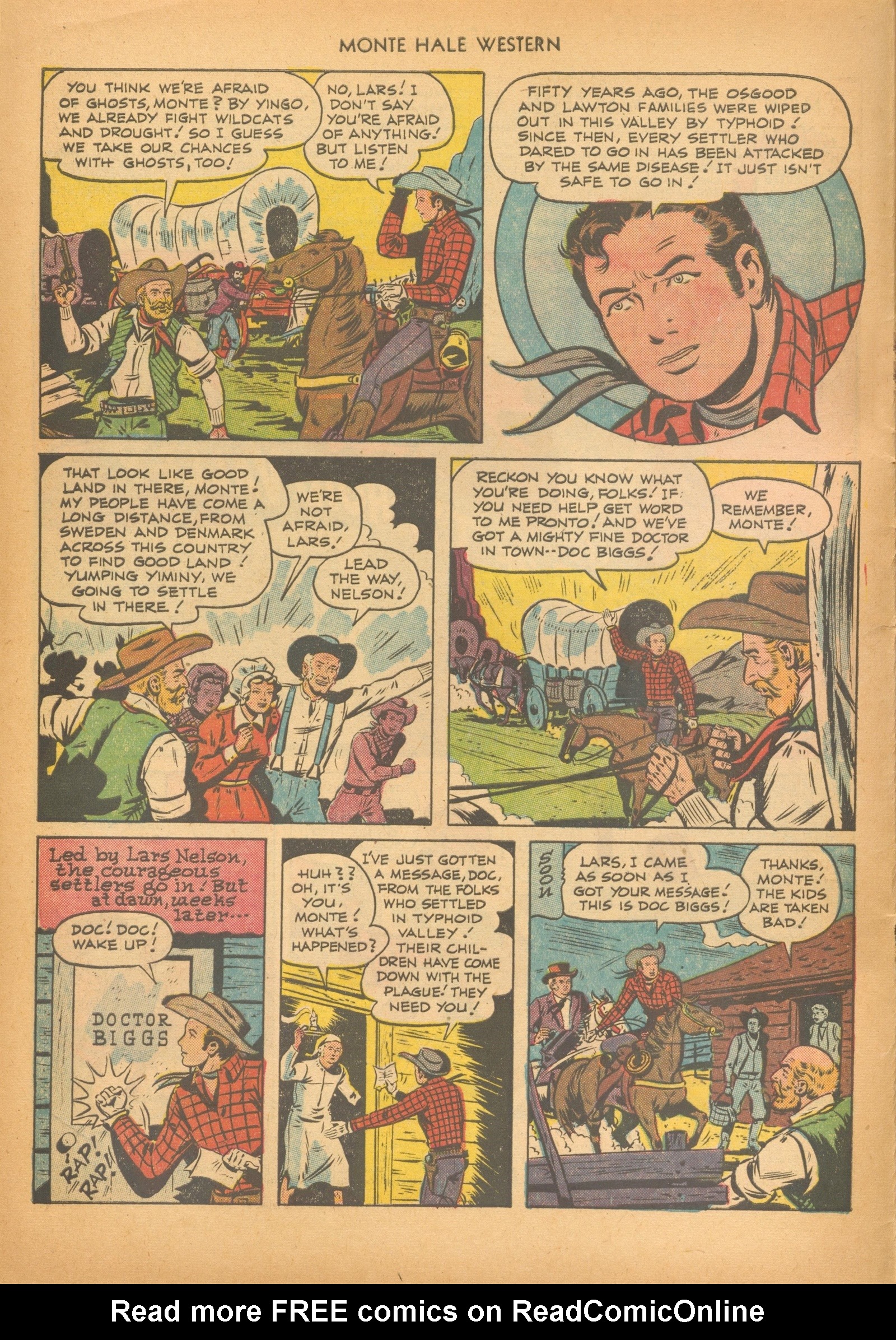 Read online Monte Hale Western comic -  Issue #74 - 4
