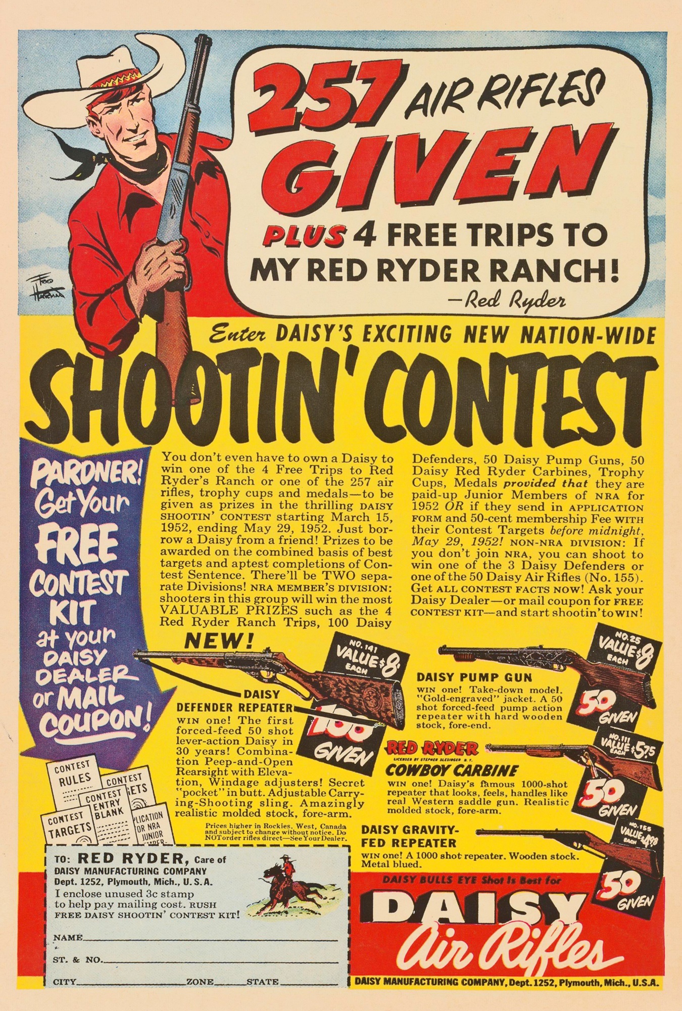 Read online Rod Cameron Western comic -  Issue #15 - 36