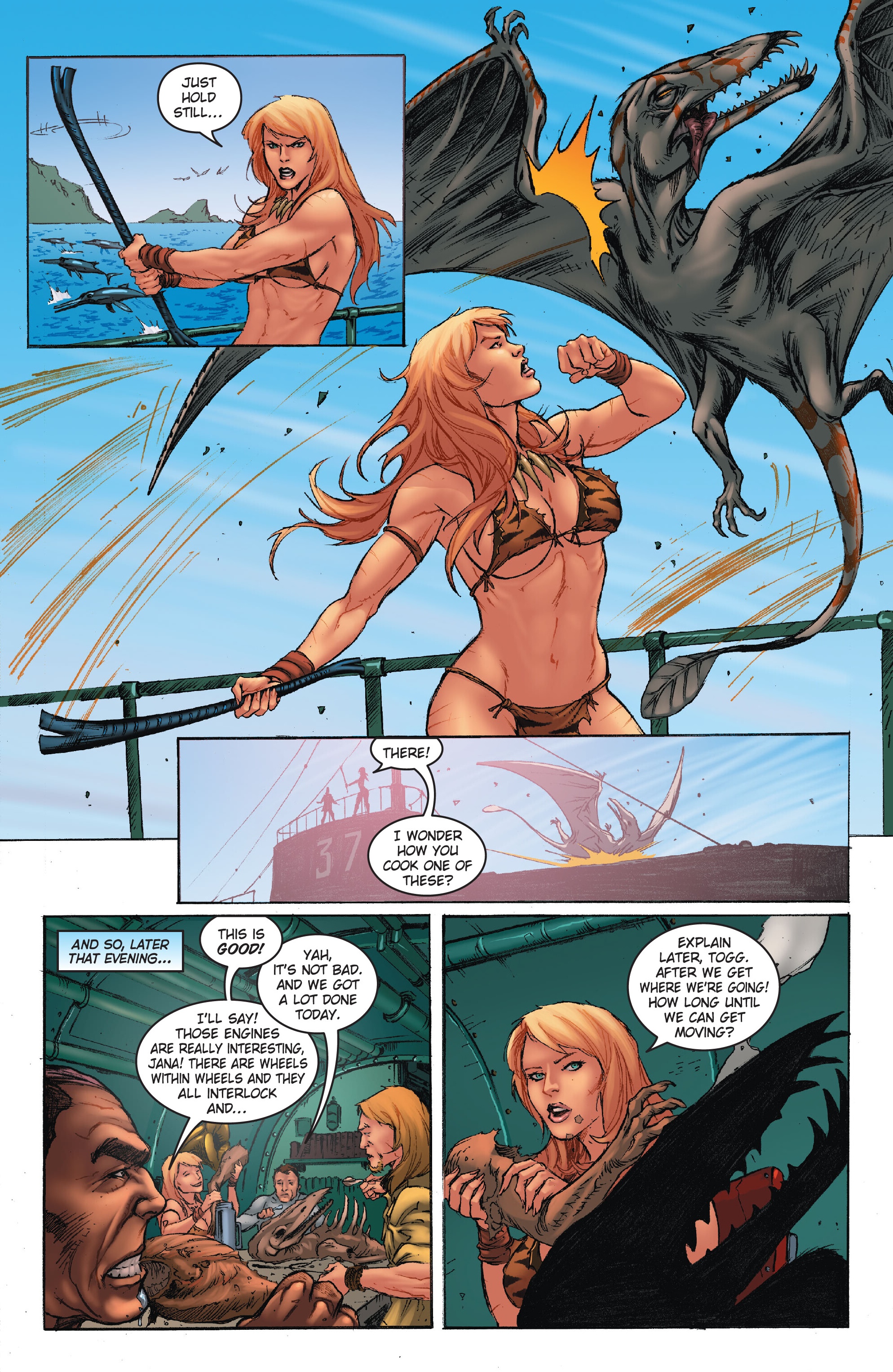 Read online Frank Cho's Jungle Girl: The Complete Omnibus comic -  Issue # TPB (Part 2) - 69