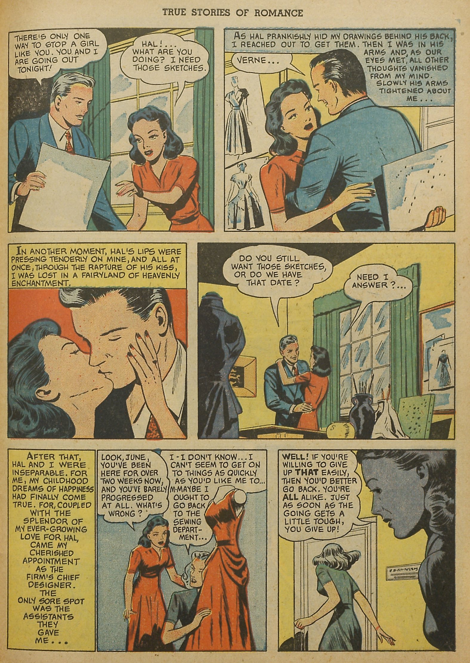 Read online True Stories of Romance comic -  Issue #3 - 29