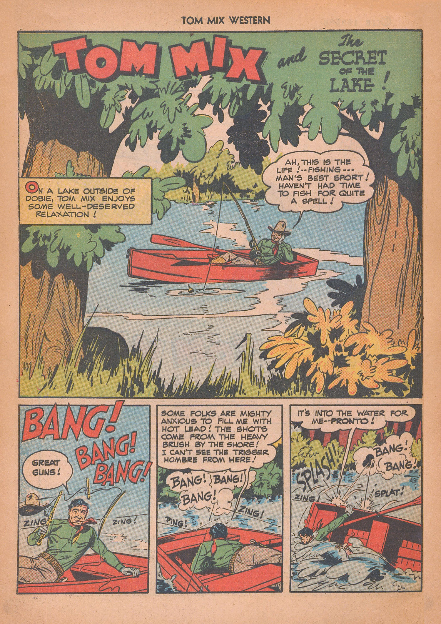 Read online Tom Mix Western (1948) comic -  Issue #14 - 4