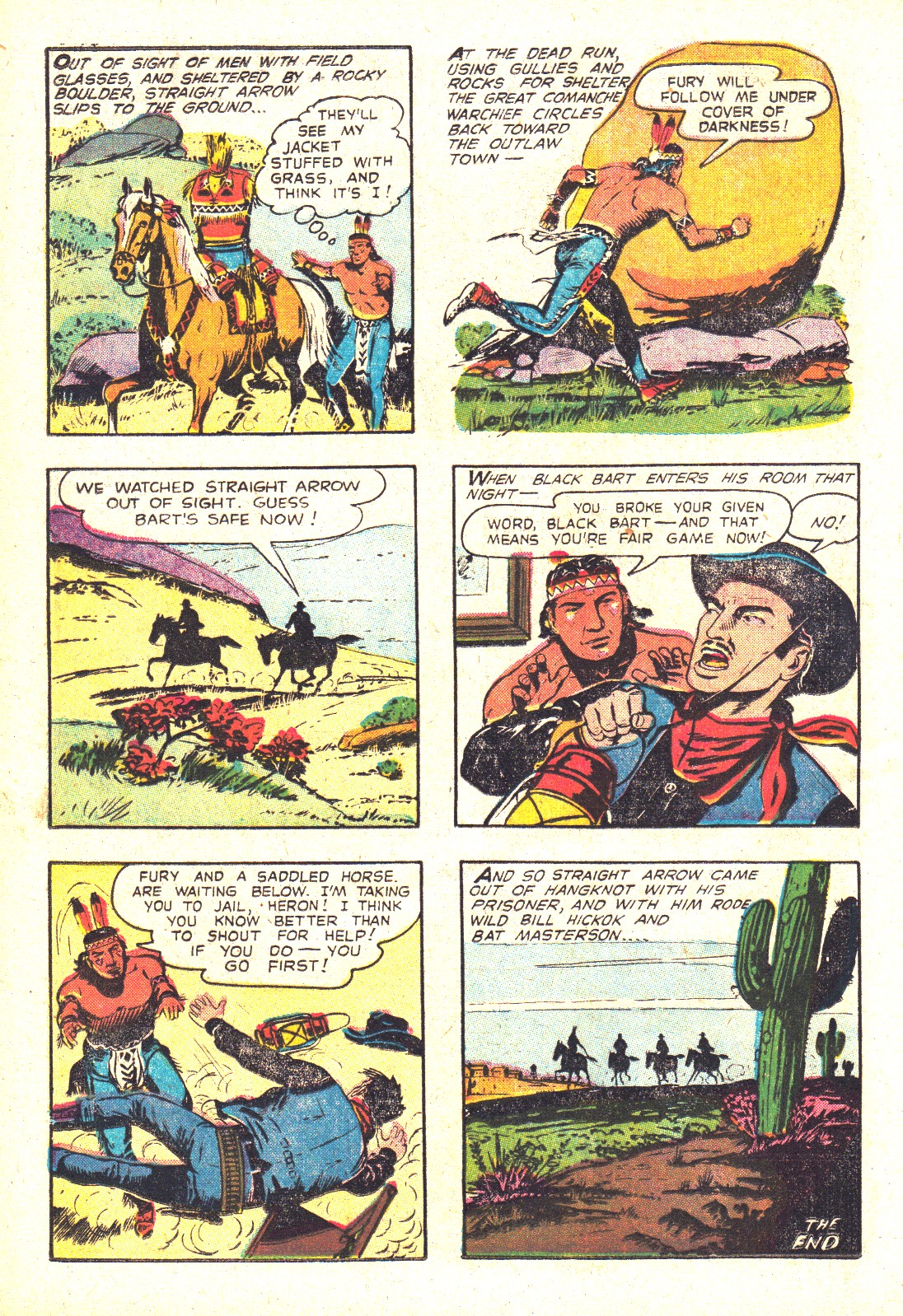 Read online Straight Arrow comic -  Issue #48 - 24