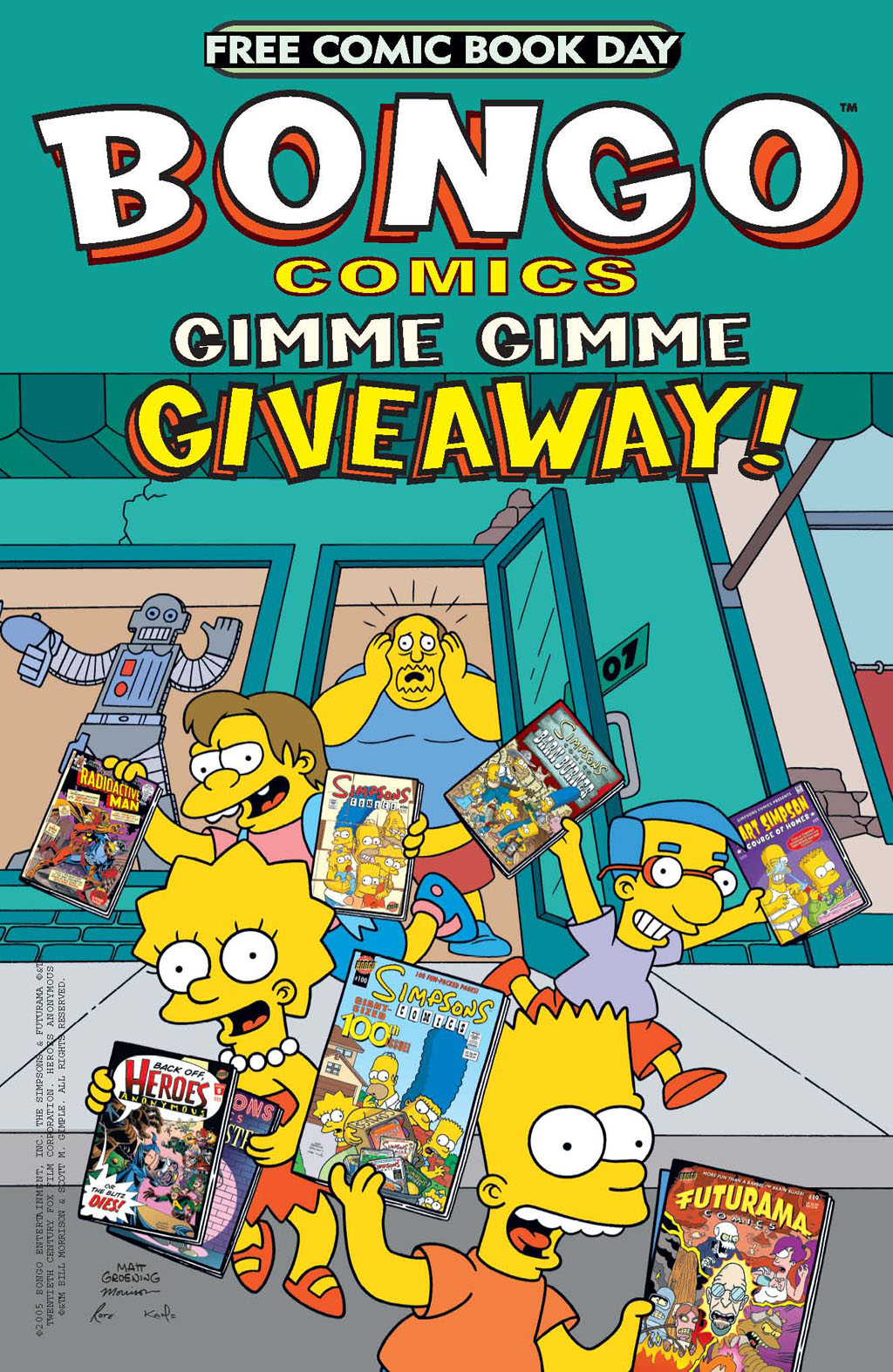 Read online Free Comic Book Day Gimme! Gimme! Giveaway! comic -  Issue #2004 - 2