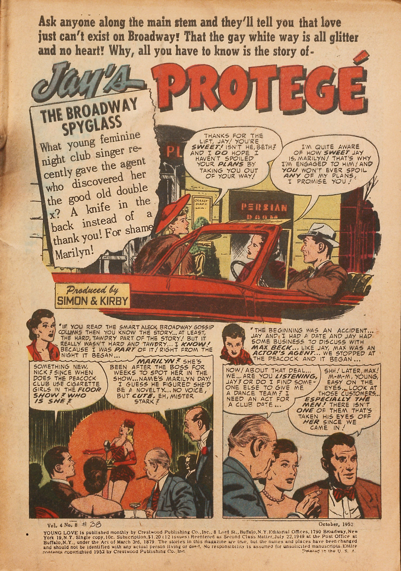 Read online Young Love (1949) comic -  Issue #38 - 2