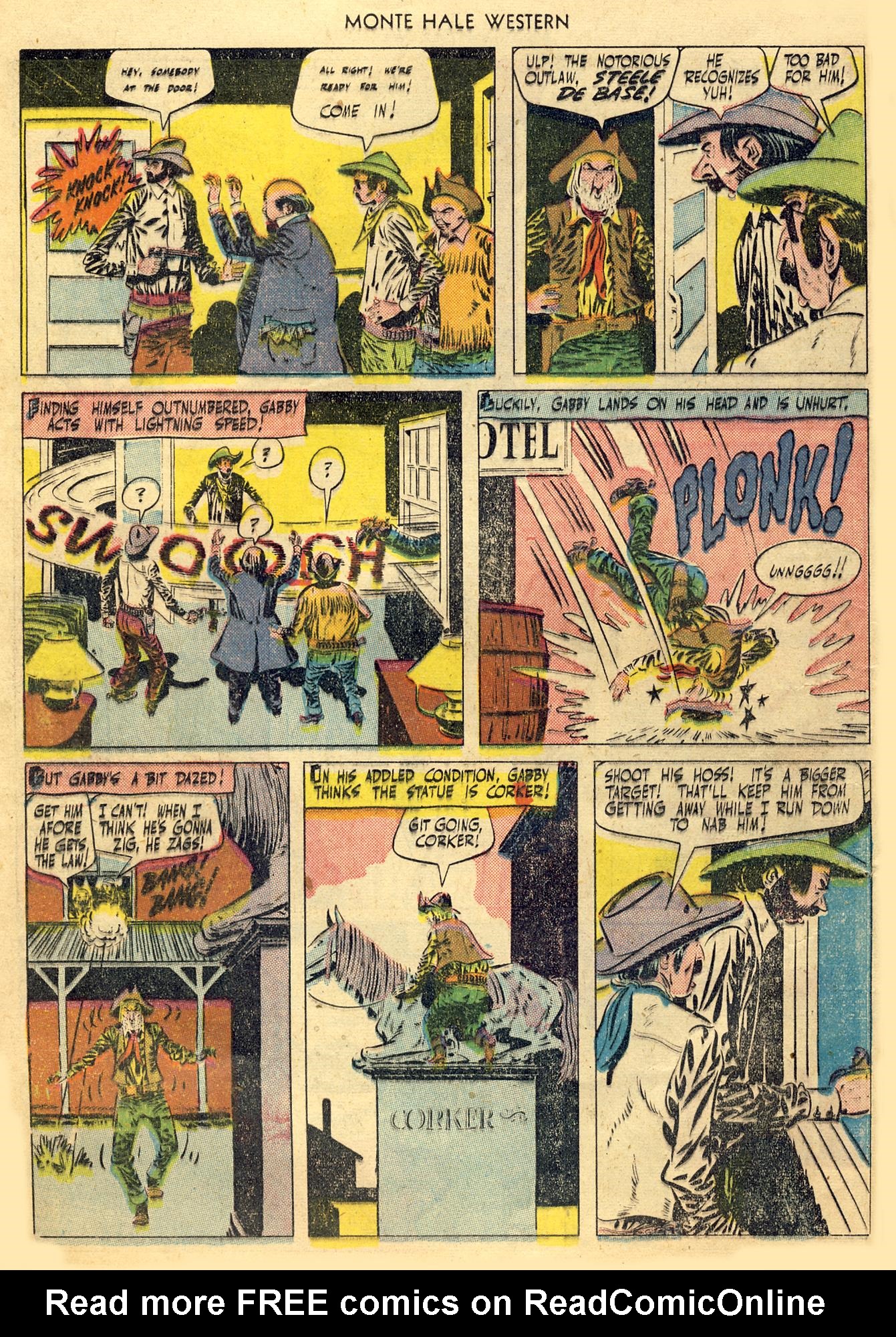 Read online Monte Hale Western comic -  Issue #53 - 11