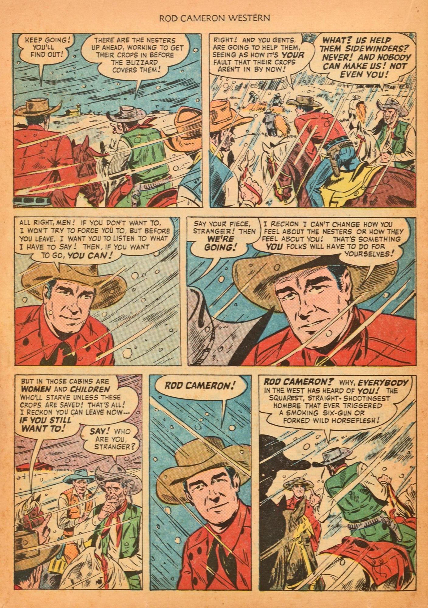 Read online Rod Cameron Western comic -  Issue #2 - 22
