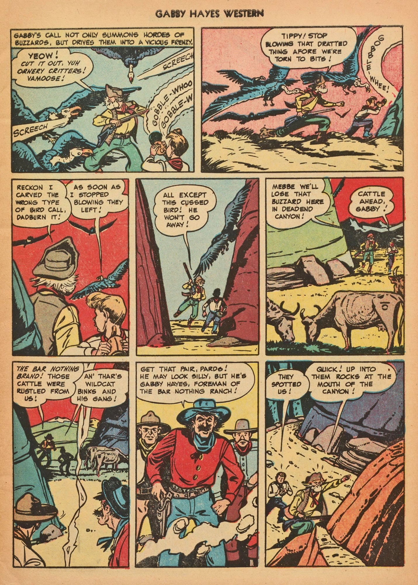 Read online Gabby Hayes Western comic -  Issue #8 - 5