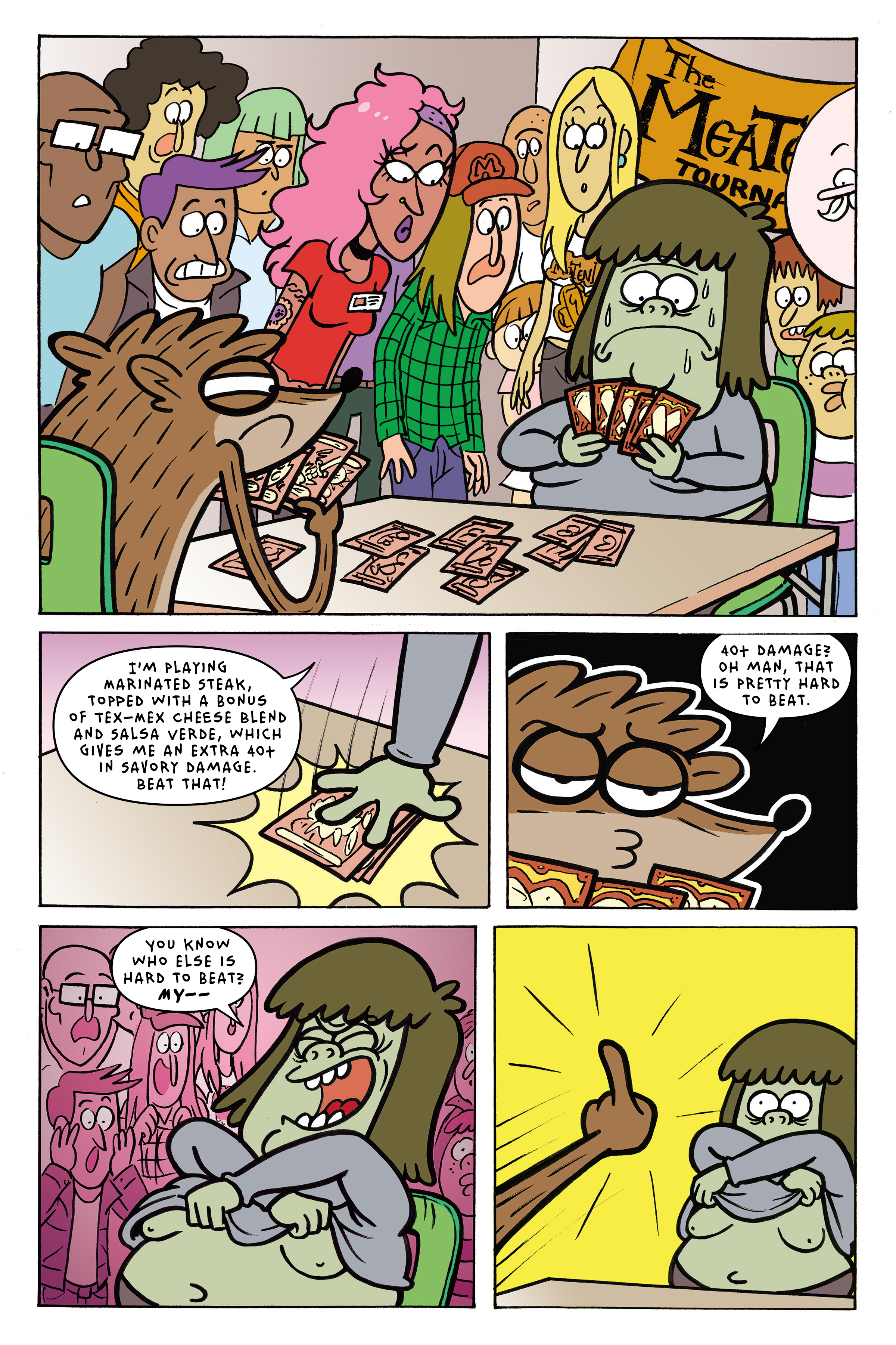 Read online Regular Show: The Meatening comic -  Issue # TPB - 35