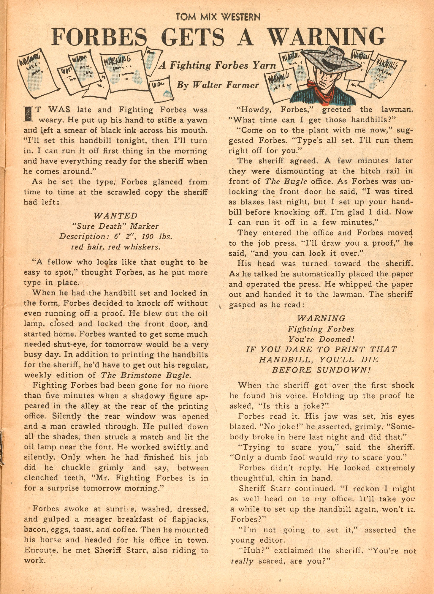Read online Tom Mix Western (1948) comic -  Issue #40 - 13