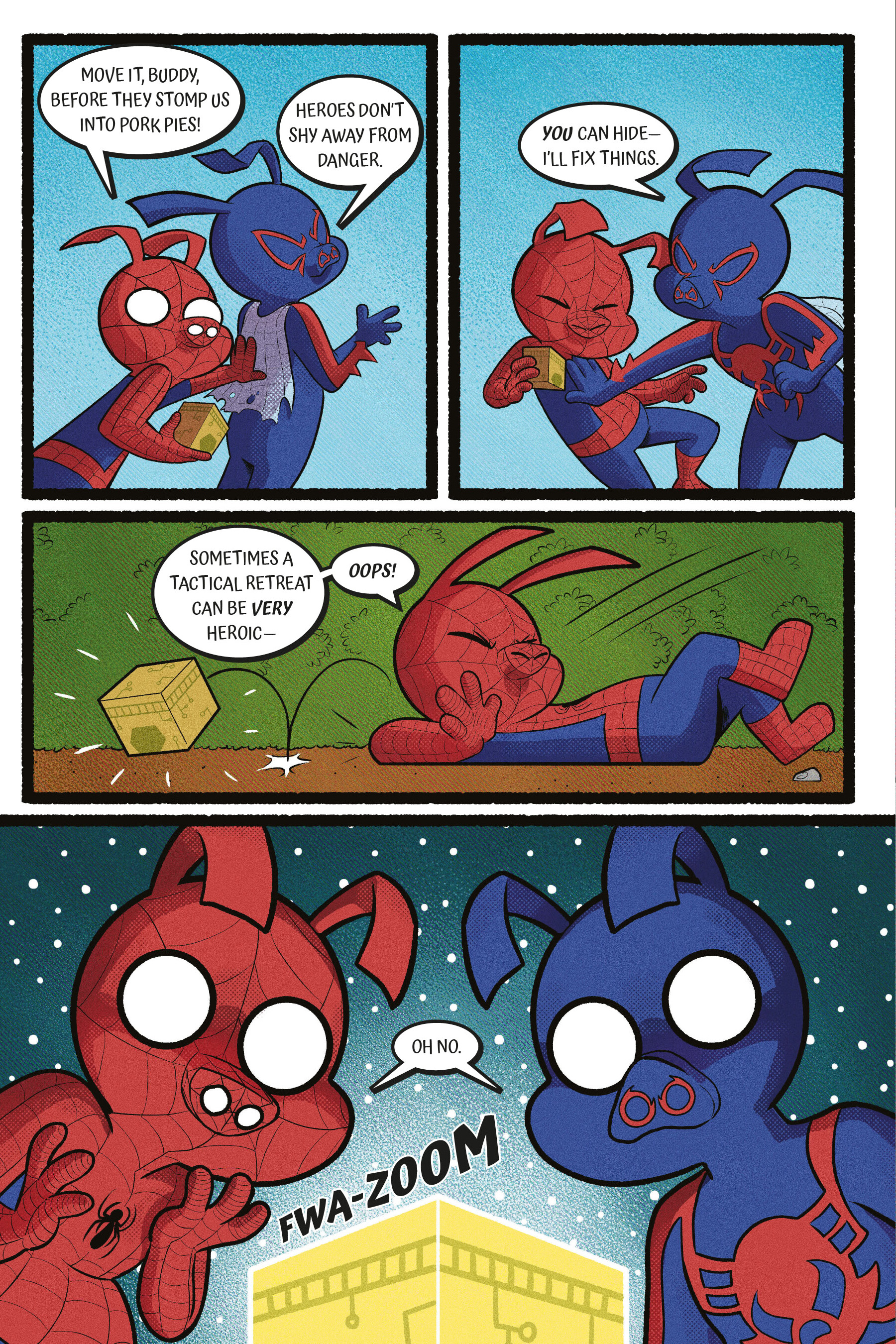 Read online Spider-Ham: A Pig in Time comic -  Issue # TPB - 36