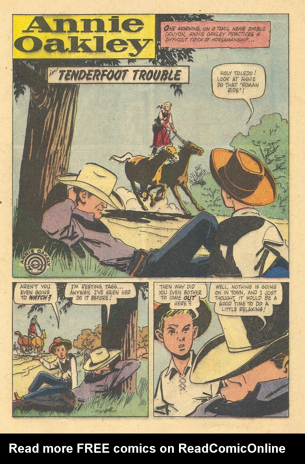 Read online Annie Oakley & Tagg comic -  Issue #17 - 20