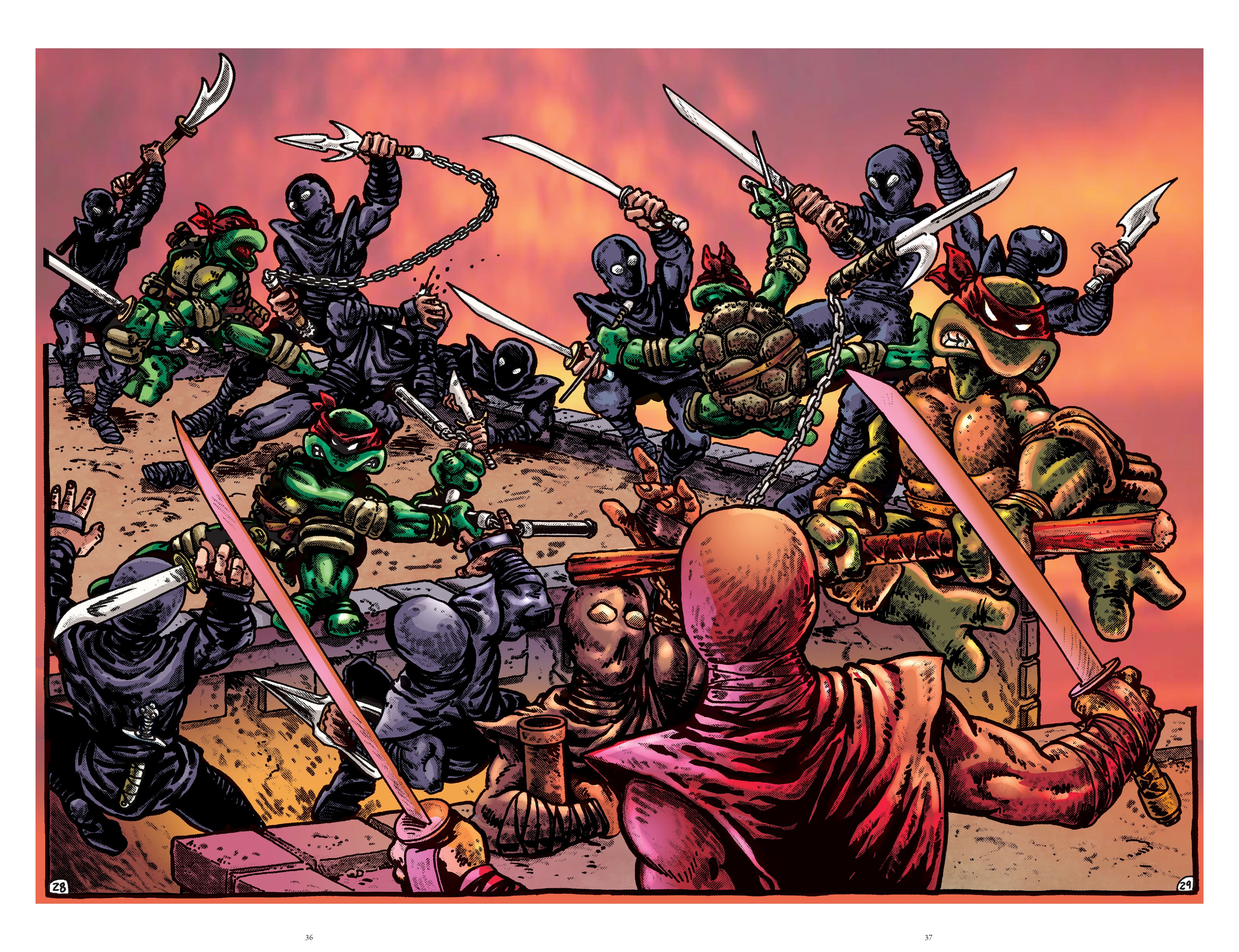 Read online Best of Teenage Mutant Ninja Turtles Collection comic -  Issue # TPB 3 (Part 1) - 34