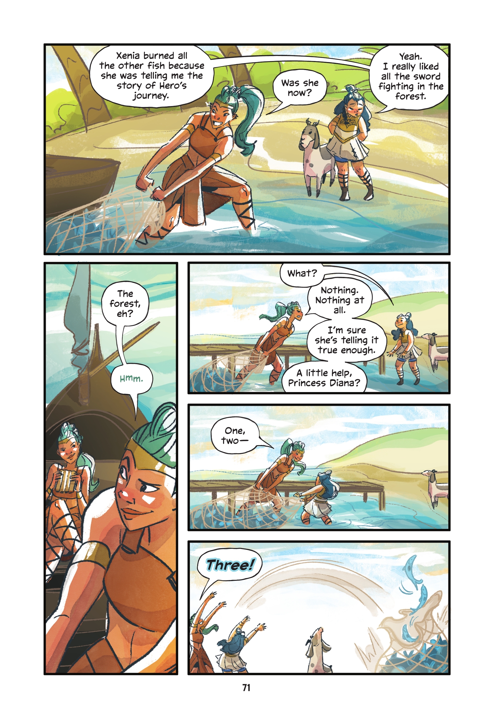 Read online Diana and the Hero's Journey comic -  Issue # TPB - 65