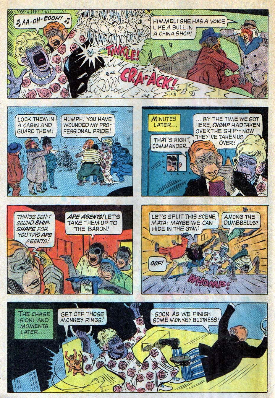 Read online Lancelot Link Secret Chimp comic -  Issue #5 - 18